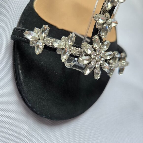 CosmoParis Rhinestone Sandals SZ 37 (US 6.5) - Picture 9 of 16
